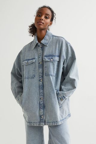 H&M + Oversized Denim Shacket