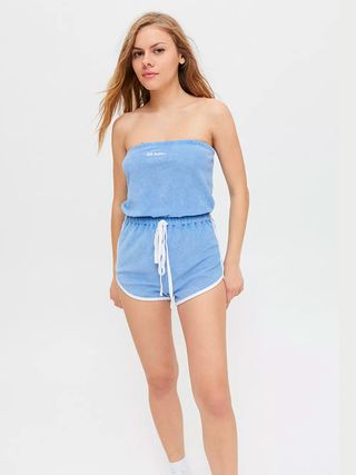 Iets Frans... + Toweling Strapless Romper
