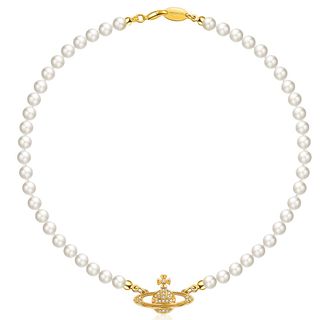 Orjatexin + Golden Saturn Pearl Necklace