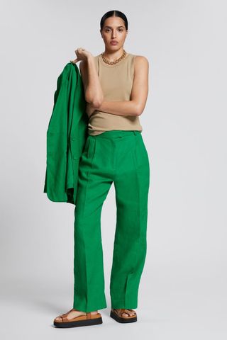 & Other Stories + Tailored Linen Trousers