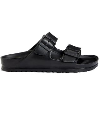 Birkenstock + Arizona Narrow Fit Waterproof Eva Double Strap Sandals, Black
