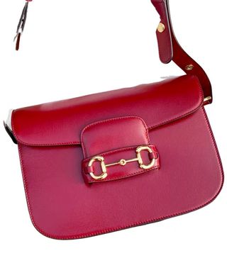 Gucci + 1955 Leather Handbag
