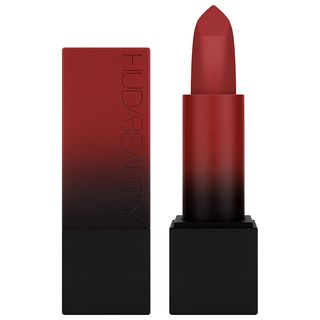 Huda Beauty + Power Bullet Matte Lipstick in Promotion Day