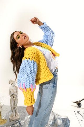 Hope Macaulay + Flounder Colossal Knit Jacket