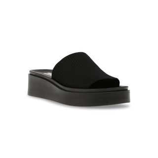 Steve Madden + Balanced Platform Wedge Slide Sandal