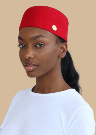 Simon and Mary + Red Classic Fez Hat