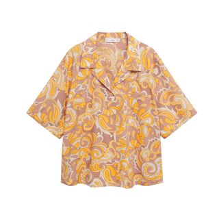 Mango + Printed Cotton Shirt