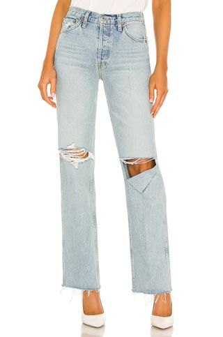 Re/Done + 90s High Rise Loose Jeans