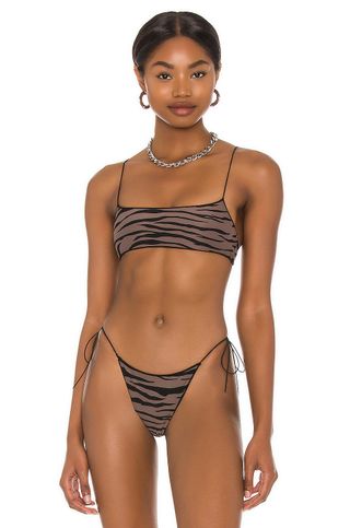Tropic of C + C Bralette Bikini Top