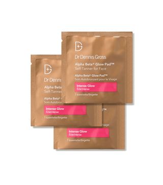 Dr. Dennis Gross Skincare + Alpha Beta Glow Pad Self Tanner for Face