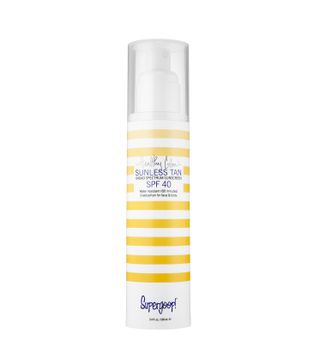 Supergoop! + Healthy Glow Sunless Tan Broad Spectrum Suncreen SPF 40