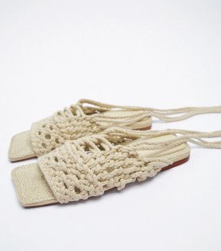 Zara + Rope Sandals