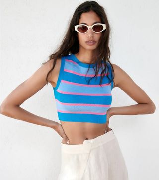 Zara + Knit Crop Top