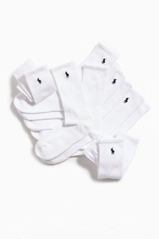Polo Ralph Lauren + Athletic Crew Sock 6-Pack