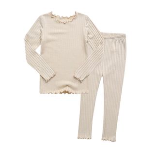 Vaenait Baby + Soft Comfy Modal Tencel Shirring Sleepwear Pajamas
