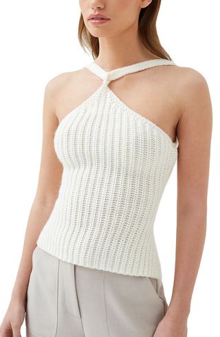 4th 
Reckless + Lauren Sweater Halter Top