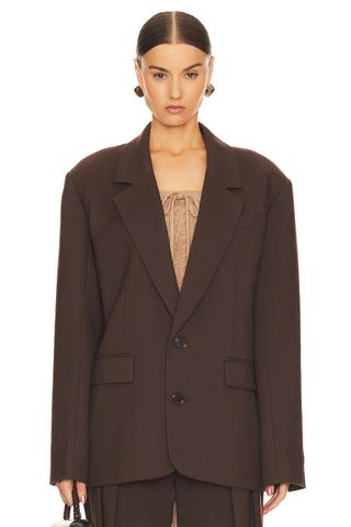 Helsa + Oversized Suit Blazer