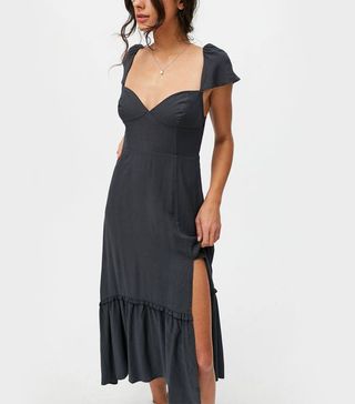 Urban Outfitters + UO Siren Strappy Back Midi Dress
