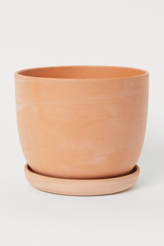 H&M + Large Plant Pot and Saucer