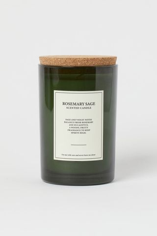 H&M + Large Cork-Lid Scented Candle