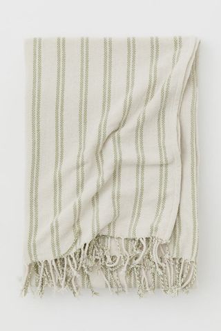 H&M + Striped Blanket