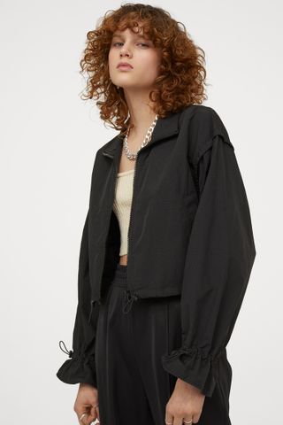 H&M + Short Nylon Jacket