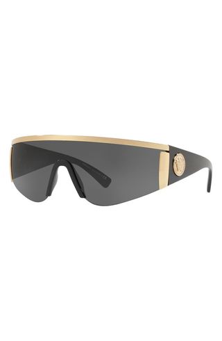 Versace + Tribute 147mm Shield Sunglasses