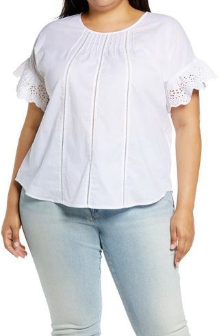 Caslon + Eyelet Popover Top