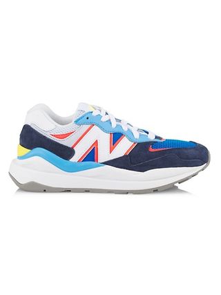 New Balance + 57/40 W5740psb Retro-Inspired Suede Sneakers