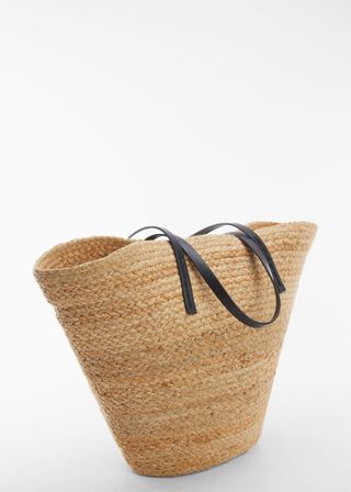 Mango + Jute Basket Bag