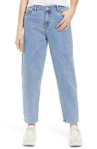 Vero Moda + Ida High Waist Loose Fit Barrel Nonstretch Jeans