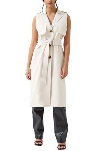 4th & Reckless + Arden Sleeveless Trench Coat