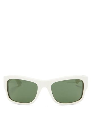 Celine Eyewear + D-Frame Acetate Sunglasses
