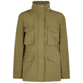 Rag & Bone + M65 Green Cotton Field Jacket