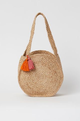 H&M + Handmade Jute Beach Bag