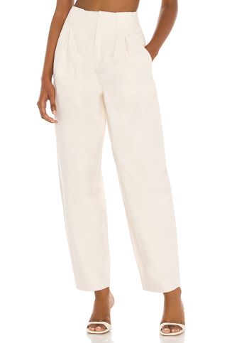 Song of Style + Quinn Pant in Cream