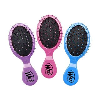 Wet Brush + MultiPack Squirt Detangler Hair Brushes Pack of 3