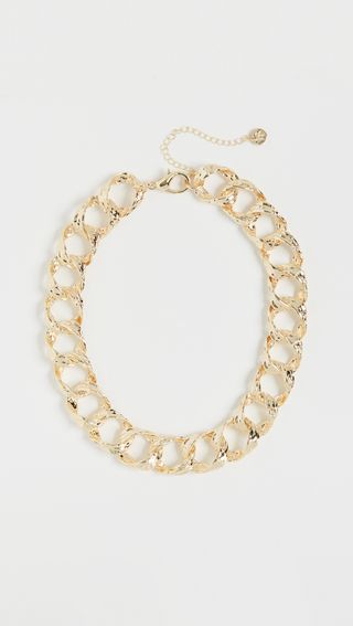 Jules Smith + Vintage Textured Chain Necklace