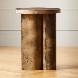 CB2 + Cluster Vellum Tall Side Table