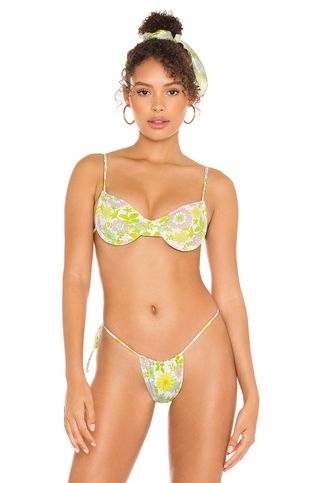 Frankies Bikinis + Maggie Bikini Top