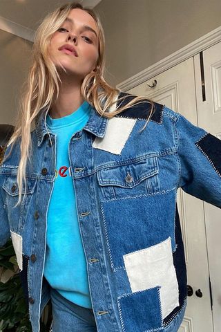 Urban Outfitters + Sonny Patchwork Denim Jacket