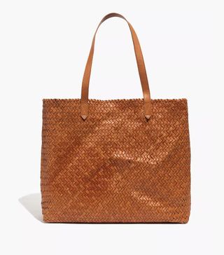 Madewell + The Transport Tote: Woven Leather Edition