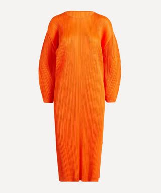 Pleats Please Issey Miyake + January Monthly Colours Long Dress
