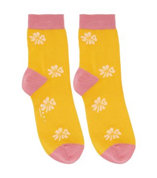 Marni + Yellow & Pink Clover Socks