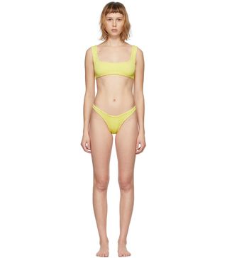 Reina Olga + Yellow Scrunch Ginny Bikini