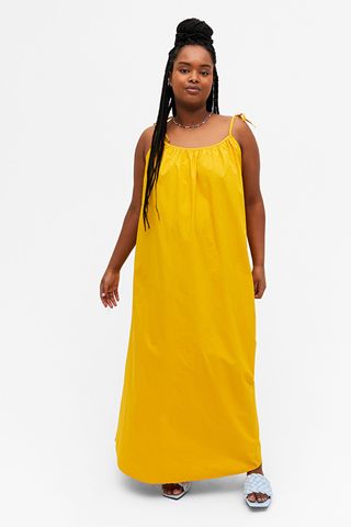 Monki + Cotton Maxi Dress