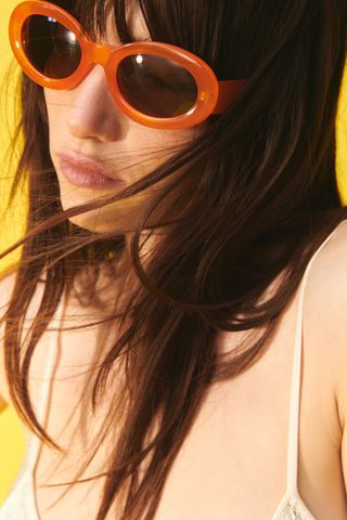 Zara + Sunglasses With Colourful Frame
