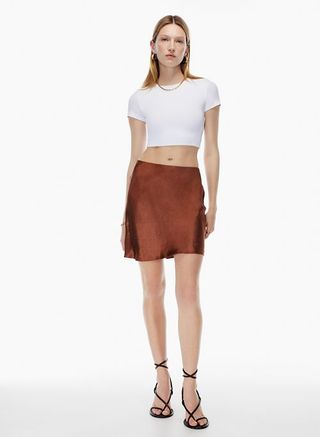 Babaton + Slip Mini Skirt