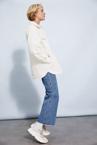 H&M + Wide-Cut Jeans