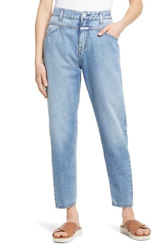Closed + X-Lent Relaxed Tapered Leg Crop Jeans